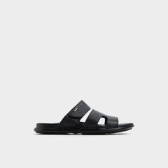 Aldo Windham Black Men's Sandals & Slides - Slide sandal Men