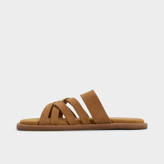 Aldo Haniff Camel Men's Sandals & Slides - Strappy flat sandal Men