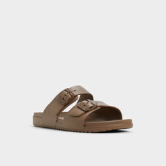 Aldo Hideo Light Brown Men's Slides - Slide sandal Men
