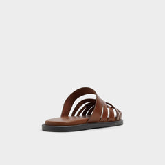 Aldo Haniff Cognac Men's Sandals & Slides - Strappy flat sandal Men