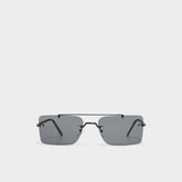Aldo Oleathien Dark Grey Men's Rectangle - Rectangle sunglasses Men