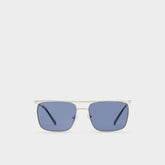 Aldo Seveathien Gold Men's Aviator - Rectangle sunglasses Men