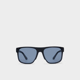 Aldo Tervetes Black Men's Shield - Rectangle sunglasses Men