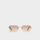 Aldo Arilalith Light Brown Men's Round - Oval sunglasses Men
