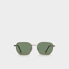 Aldo Flyynn in Gold - Rectangle sunglasses Men