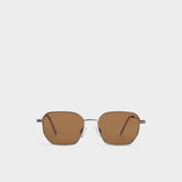 Aldo Flyynn in Silver - Rectangle sunglasses Men