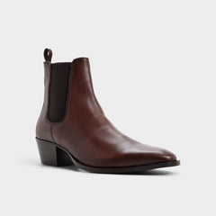 Aldo Jako in Brown - Chelsea boot, Block heel Men