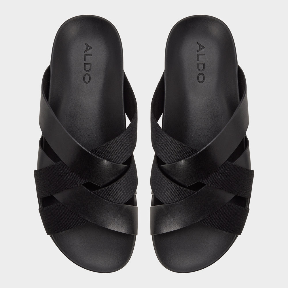 Aldo Florian in Black - Slide sandal New|Men