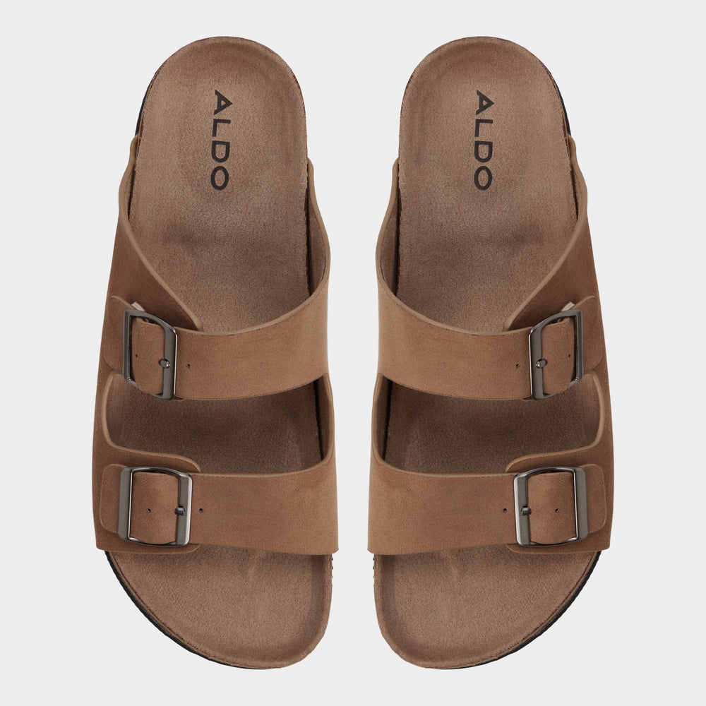 Aldo Agustin in Dark Beige - Slide sandal New|Men