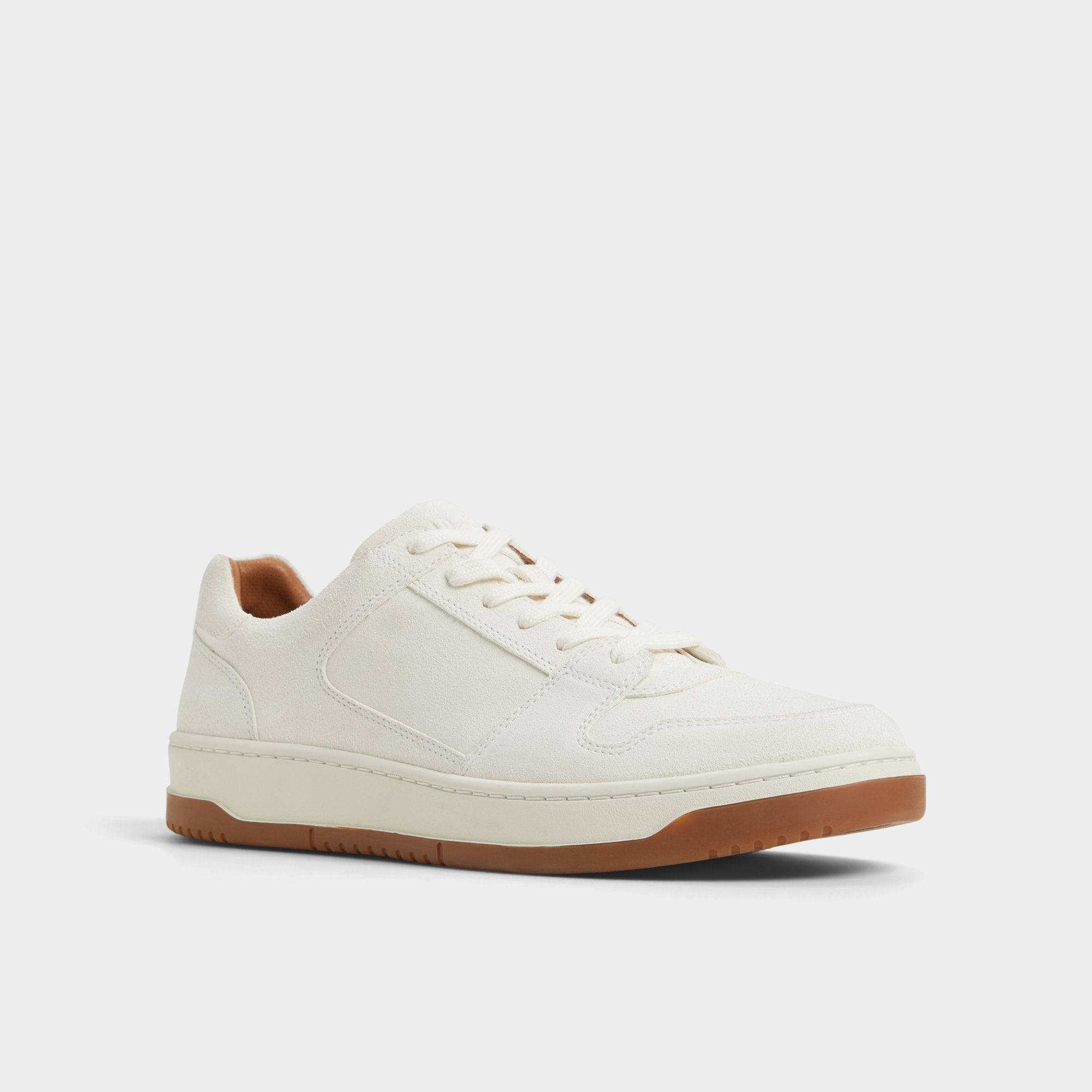 Aldo Ludlow White Leather Suede Men's Low top - Low top sneaker New|Men