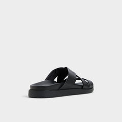 Aldo Kairo Black Men's Sandals & Slides - Slide sandal New|Men