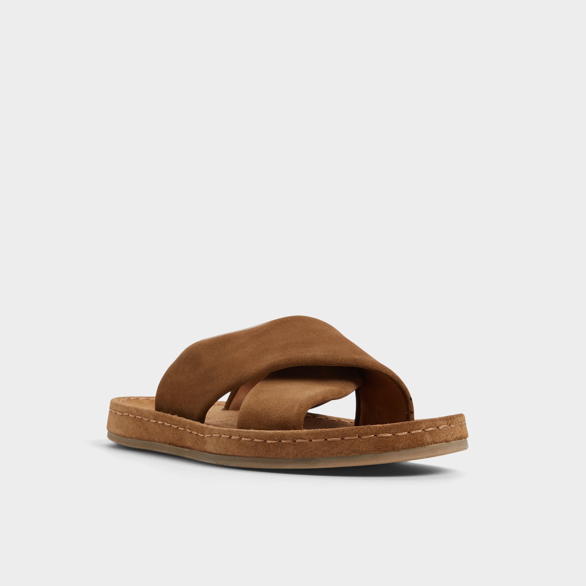 Aldo Steele Light Brown Men's Sandals & Slides - Slide sandal New|Men