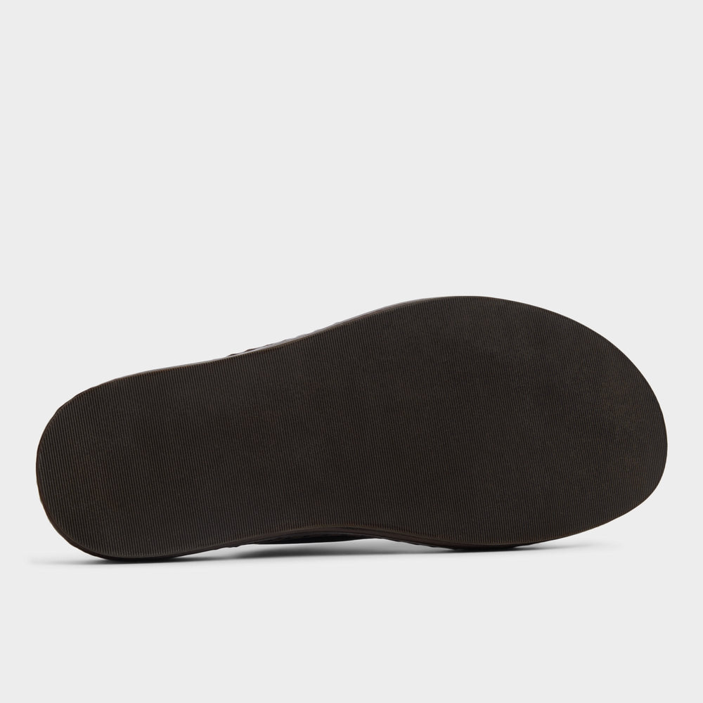 Aldo Steele Dark Brown Men's Sandals & Slides - Slide sandal New|Men