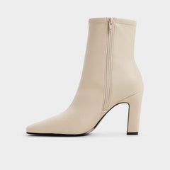 Aldo Cybele in Cream - Ankle boot, Block heel Women