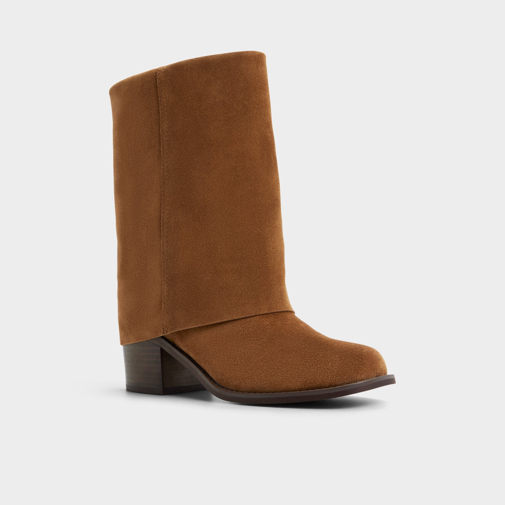 Aldo Nolya in Medium Brown - Ankle boot, Block heel Women|Bags