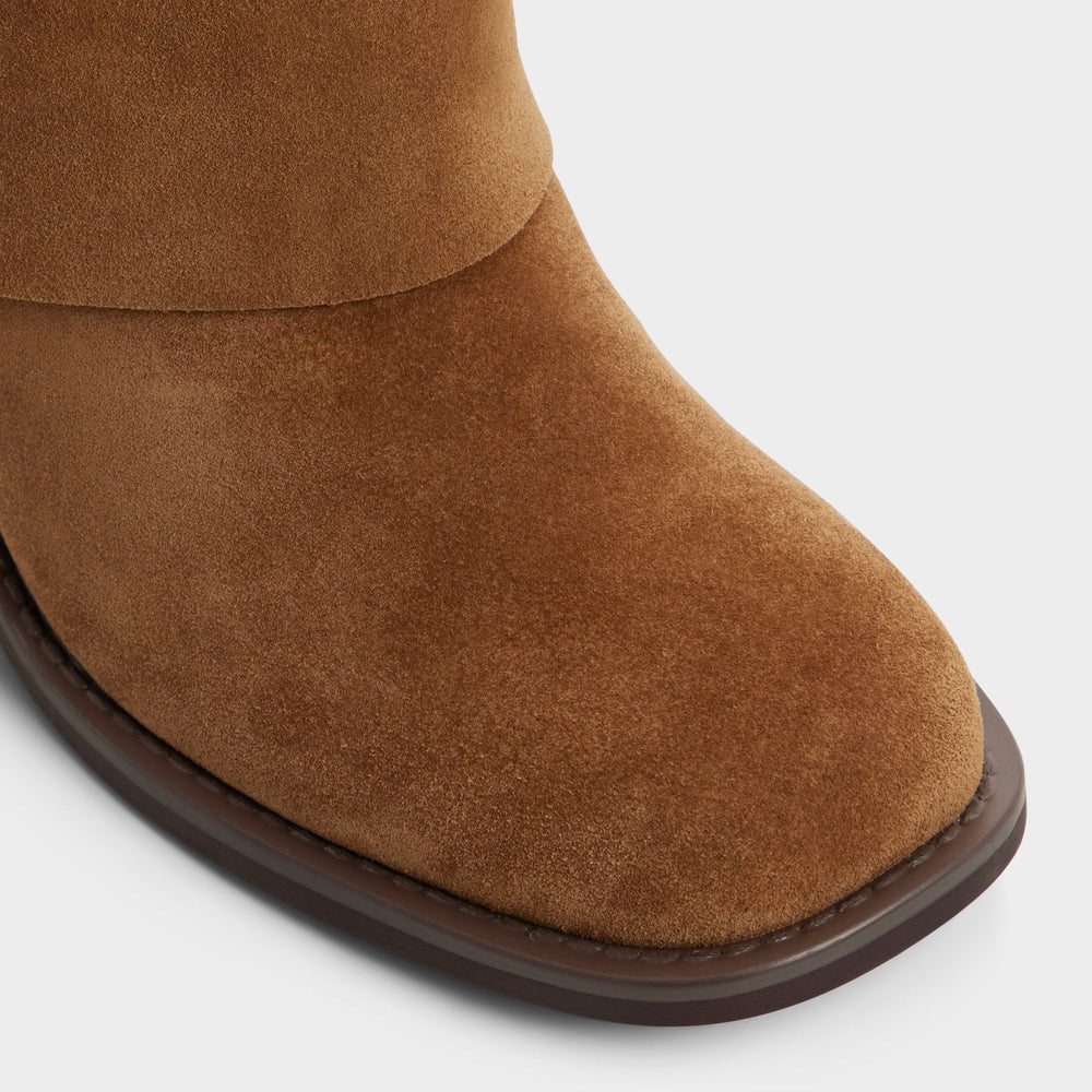 Aldo Nolya in Medium Brown - Ankle boot, Block heel Women|Bags