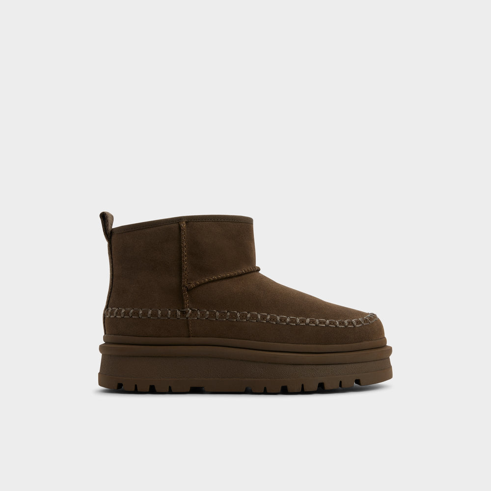 Aldo Milanie in Dark Green - Ankle boot, Lug sole Women