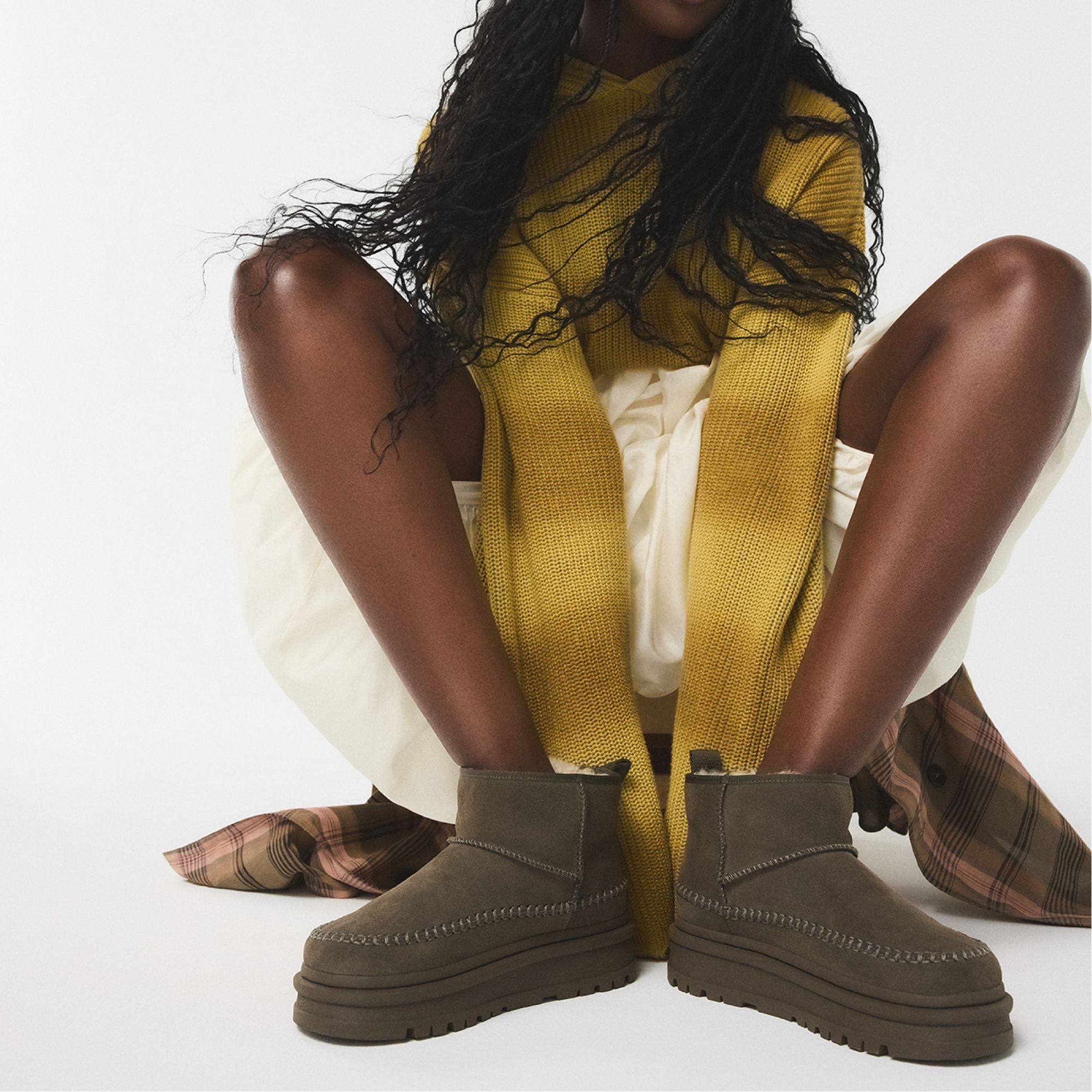 Aldo Milanie in Dark Green - Ankle boot, Lug sole Women