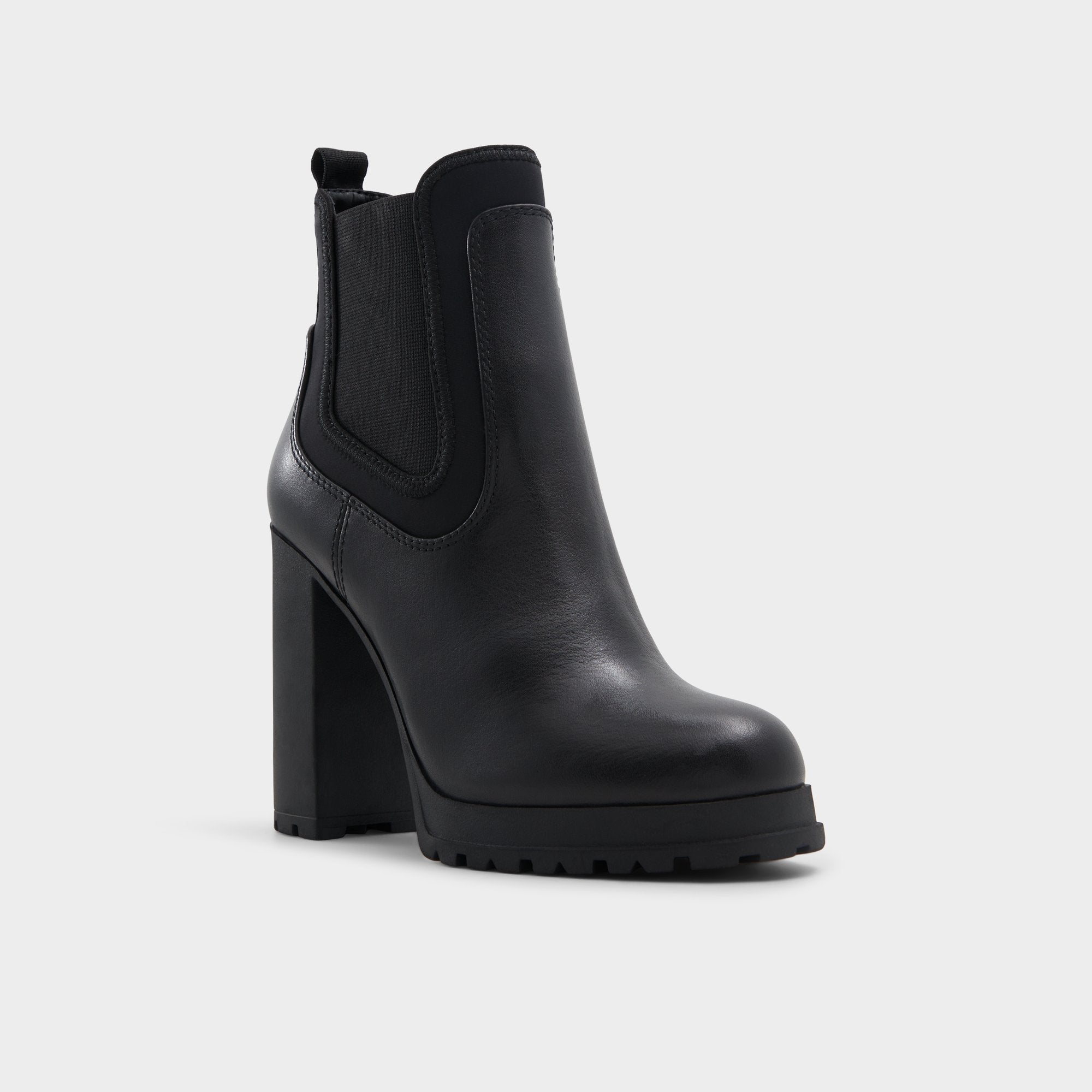 Aldo Bold Black Women's Ankle boots - Ankle boot, Lug sole Women