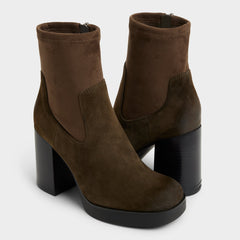 Aldo Seraphica in Dark Brown 14116582 - Ankle boot, Platform Women