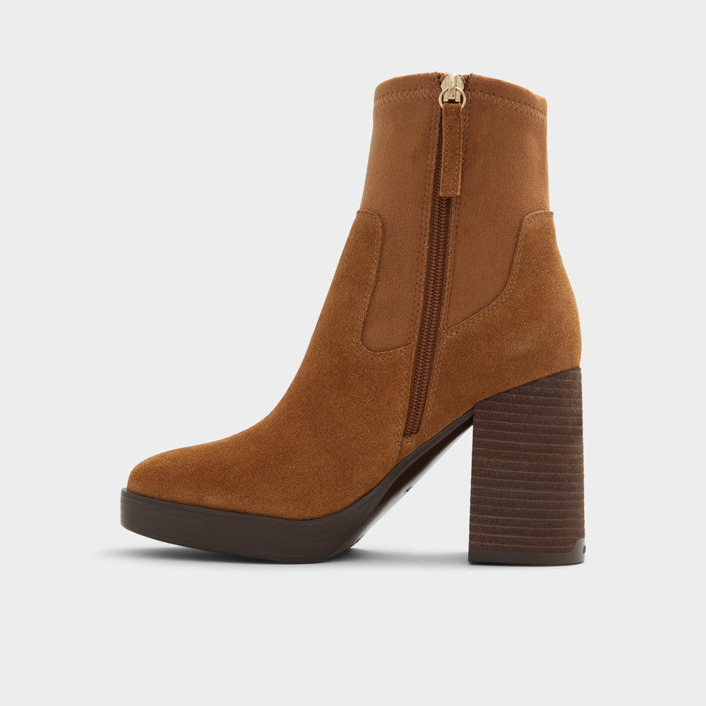 Aldo Voss Dark Brown Women's Casual boots - Ankle boot, Block heel Women