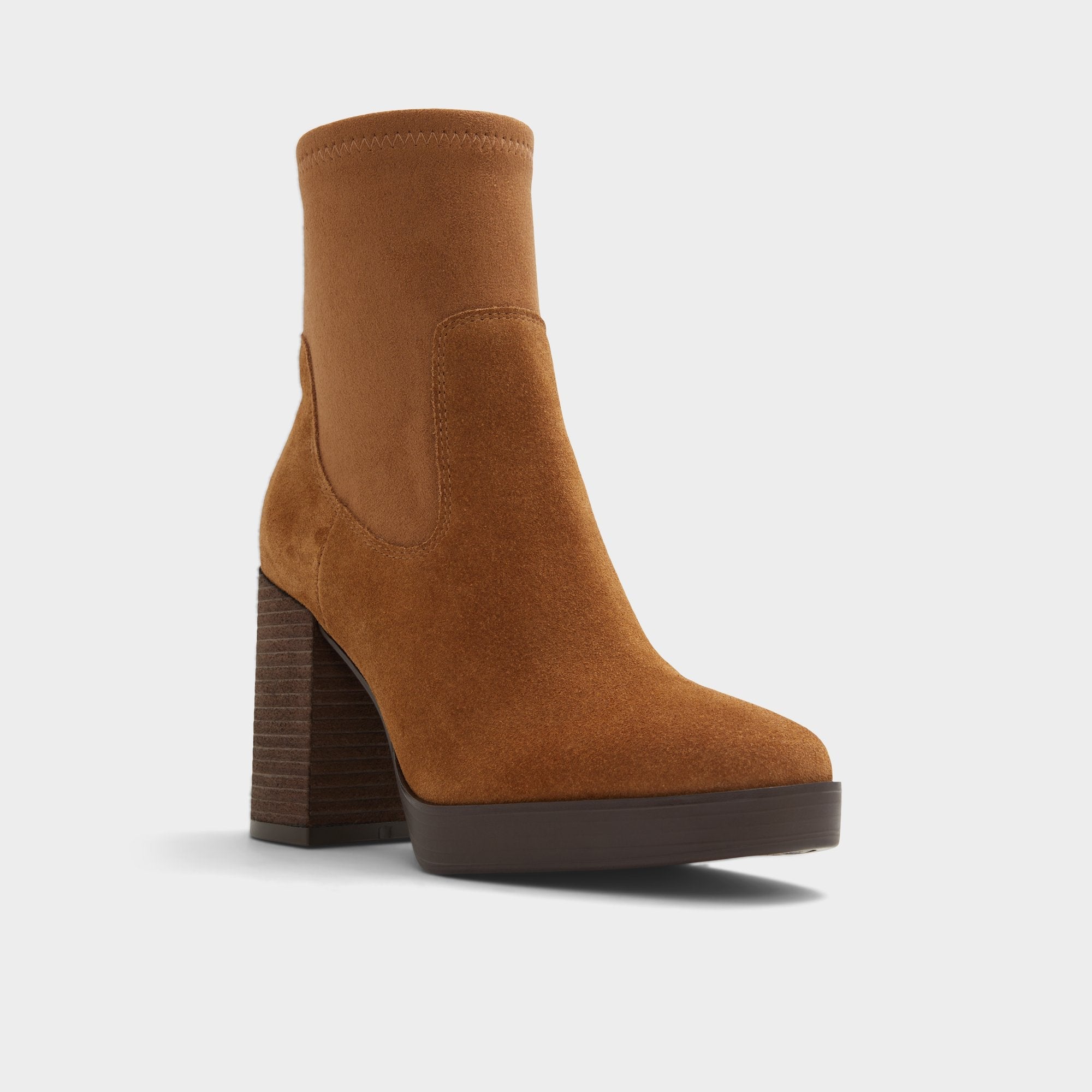 Aldo Voss Dark Brown Women's Casual boots - Ankle boot, Block heel Women