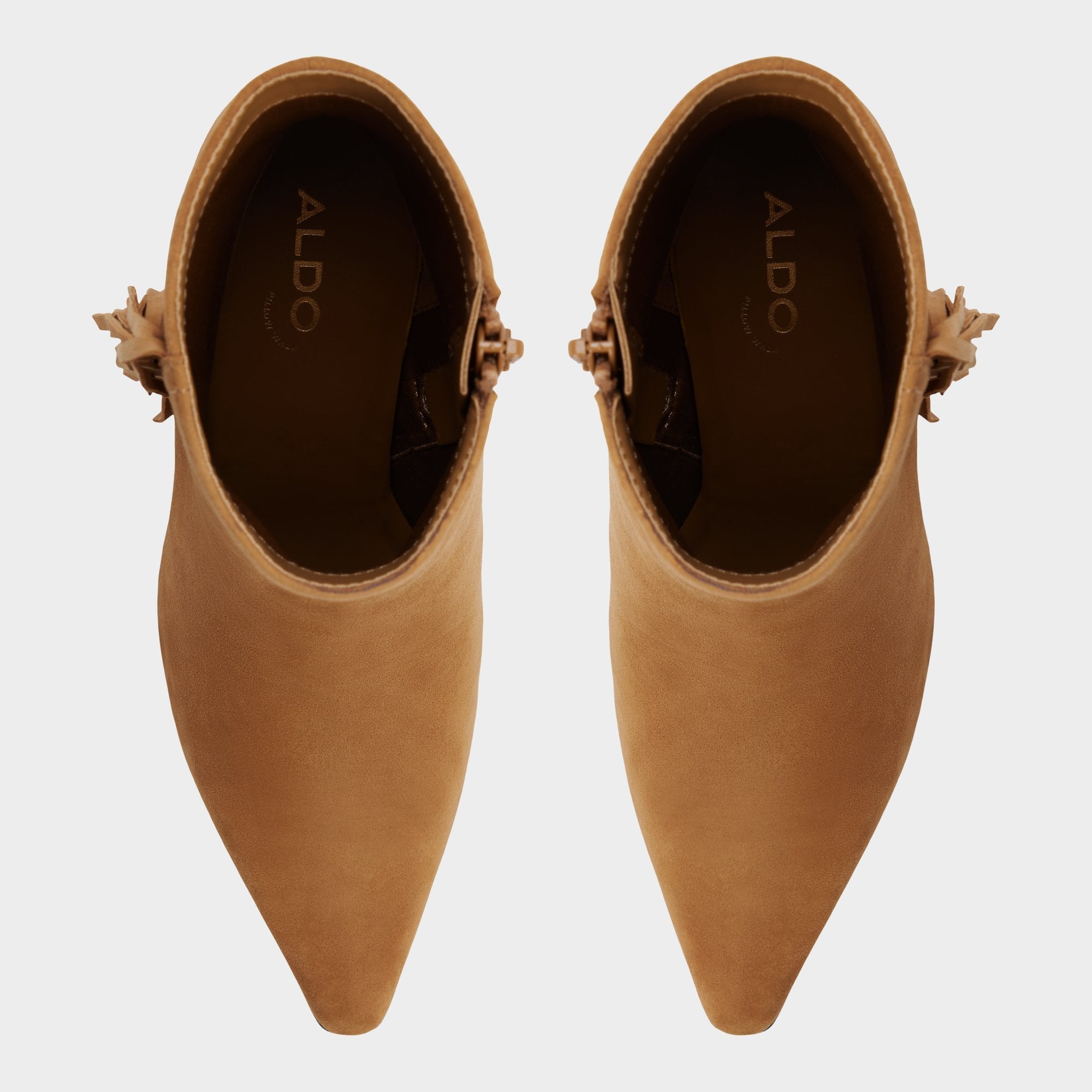 Aldo Shaniah in Light Brown - Ankle boot, Block heel Women
