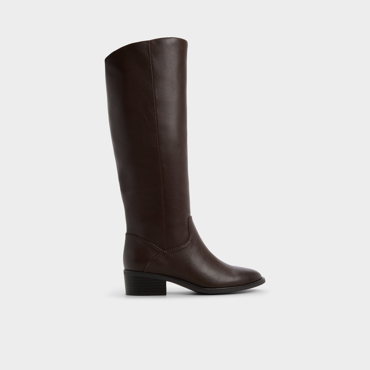 Aldo Kaydienh in Dark Brown - Knee-high boot, Block heel Women