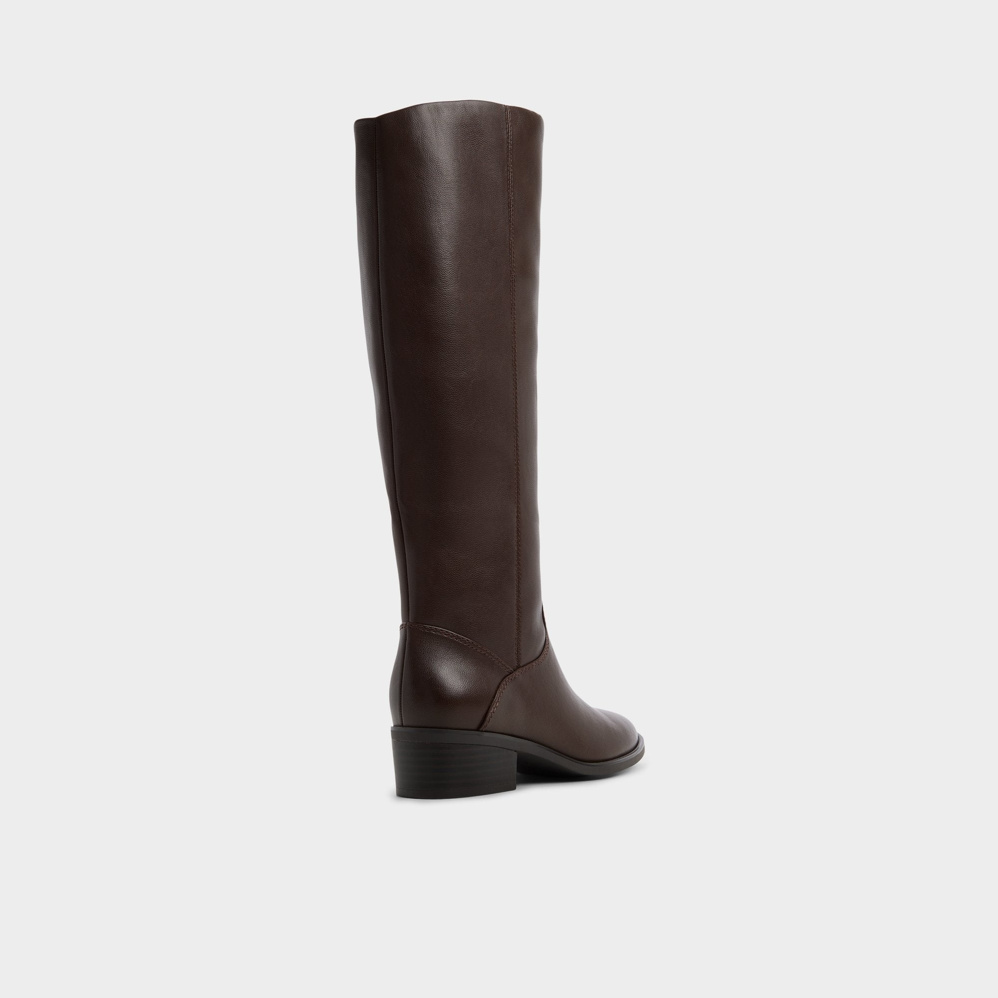 Aldo Kaydienh in Dark Brown - Knee-high boot, Block heel Women