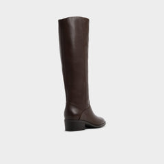 Aldo Kaydienh in Dark Brown - Knee-high boot, Block heel Women