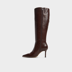 Aldo Saphiria Dark Brown Women's Tall Boots - Knee-high boot, Stiletto heel Women|Bags