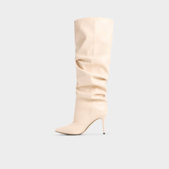Aldo Daroba in Cream - Over-the-knee boot, Stiletto heel Women