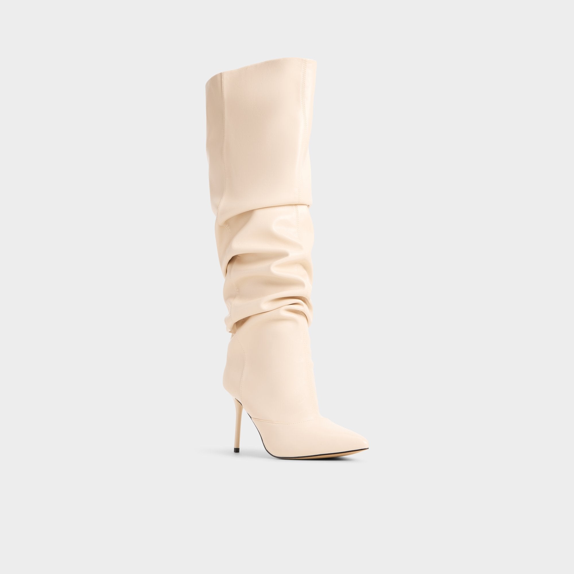 Aldo Daroba in Cream - Over-the-knee boot, Stiletto heel Women