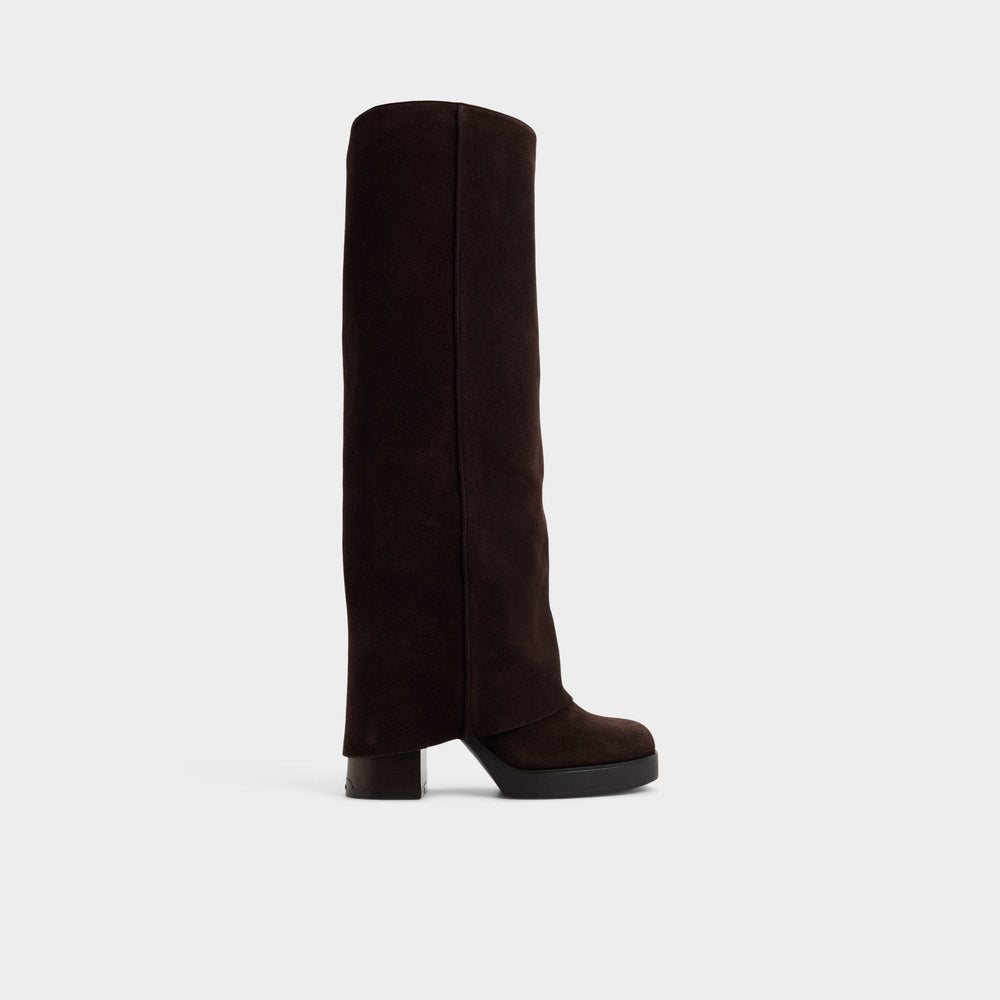 Aldo Maeveh in Dark Brown - Knee-high boot, Platform Women
