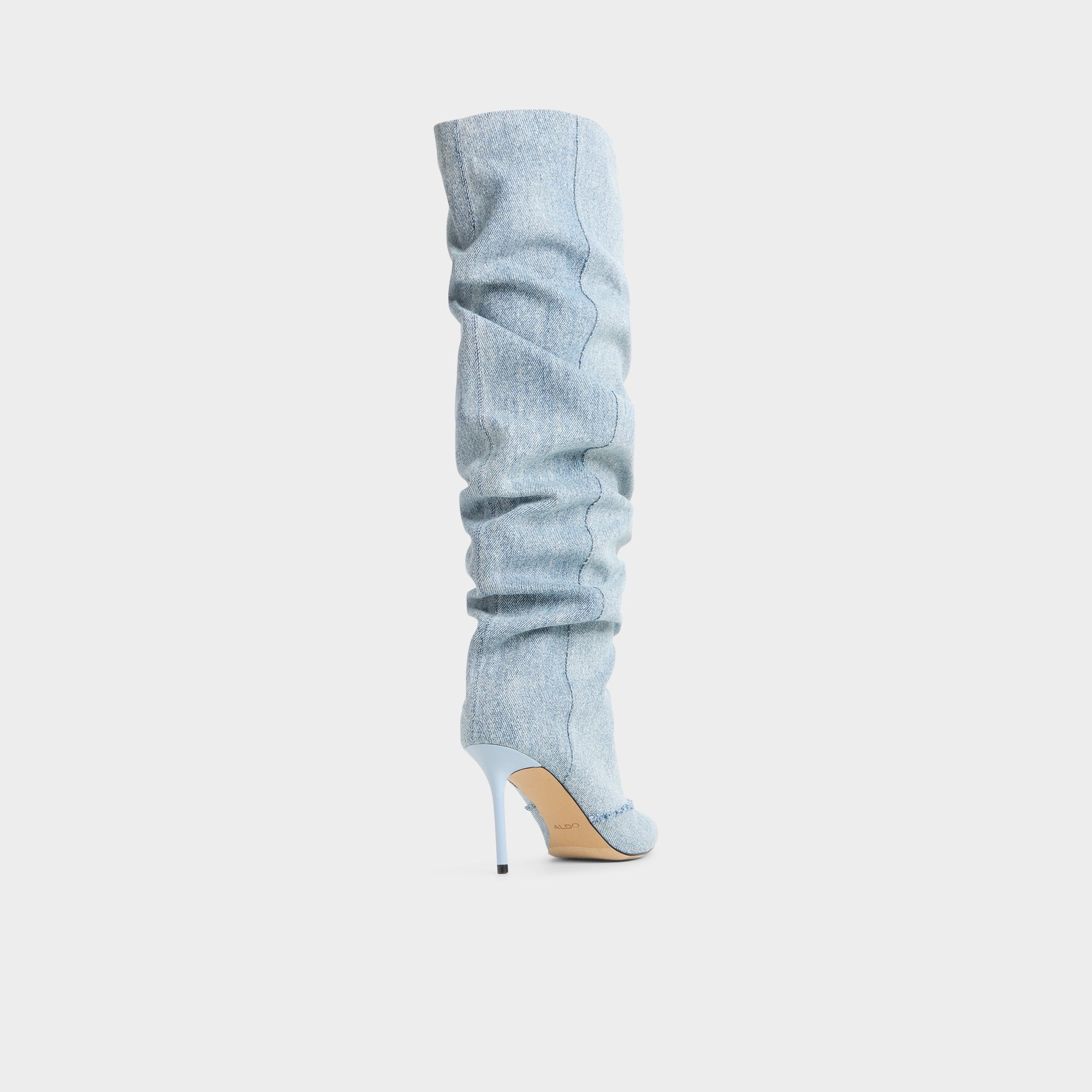 Aldo Daroba in Denim - Over-the-knee boot, Stiletto heel Women