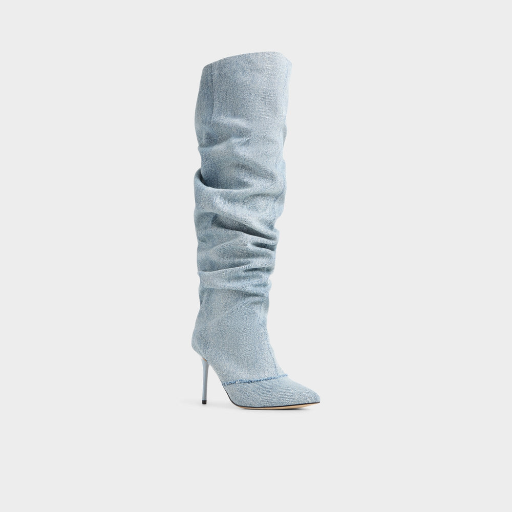 Aldo Daroba in Denim - Over-the-knee boot, Stiletto heel Women