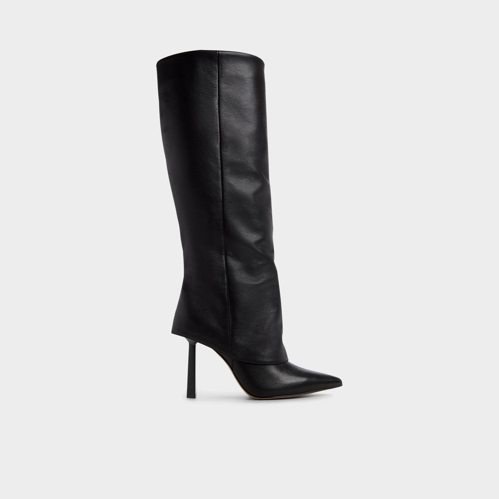 Aldo Lenoria in Black - Knee-high boot, Stiletto heel Women