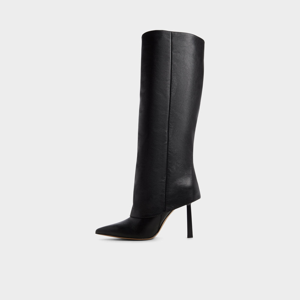 Aldo Lenoria in Black - Knee-high boot, Stiletto heel Women