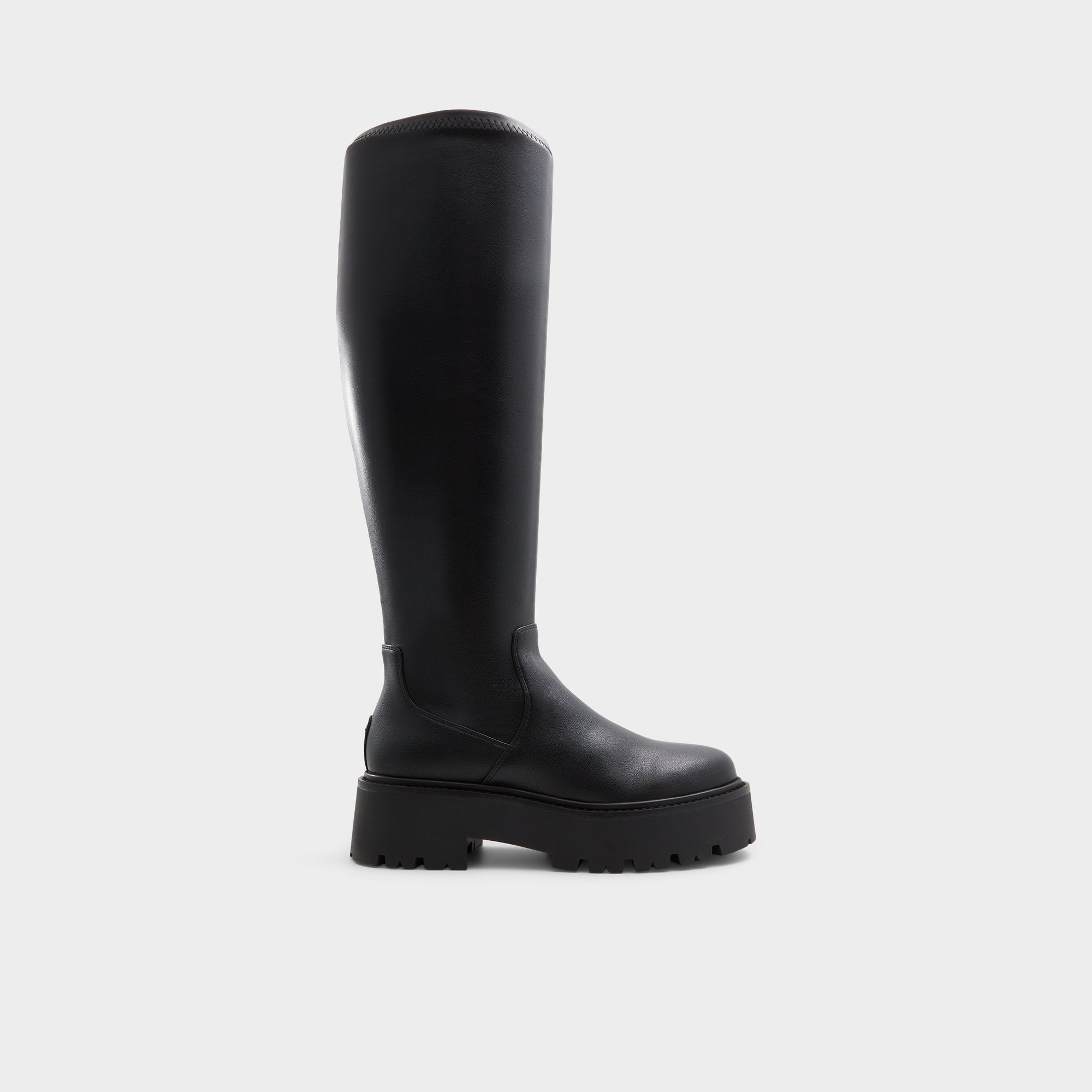 Aldo Carelden in Wc Black - Knee-high boot, Lug sole Women