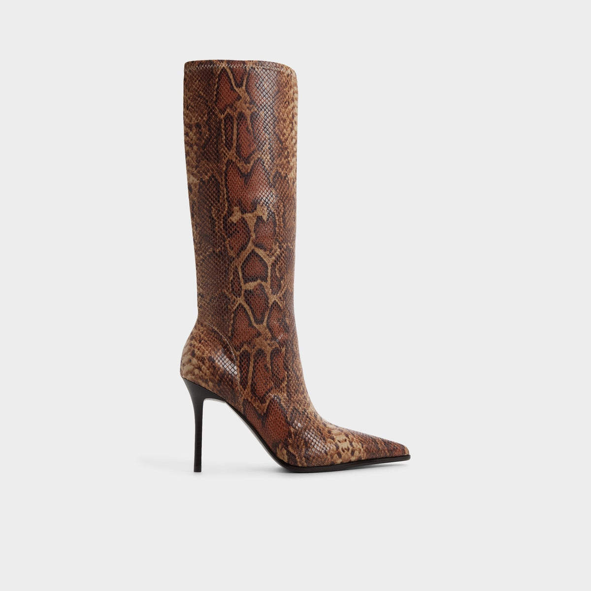 Aldo Re in Emily Brown Multi - Knee-high boot, Stiletto heel Women
