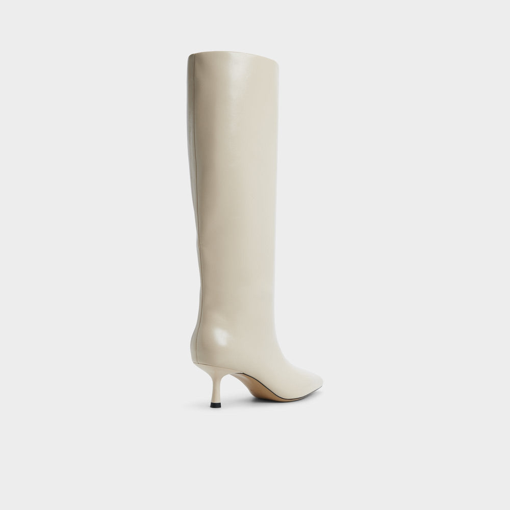 Aldo Selora in Cream 14166956 - Knee-high boot, Stiletto heel Women
