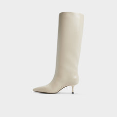 Aldo Selora in Cream 14166956 - Knee-high boot, Stiletto heel Women