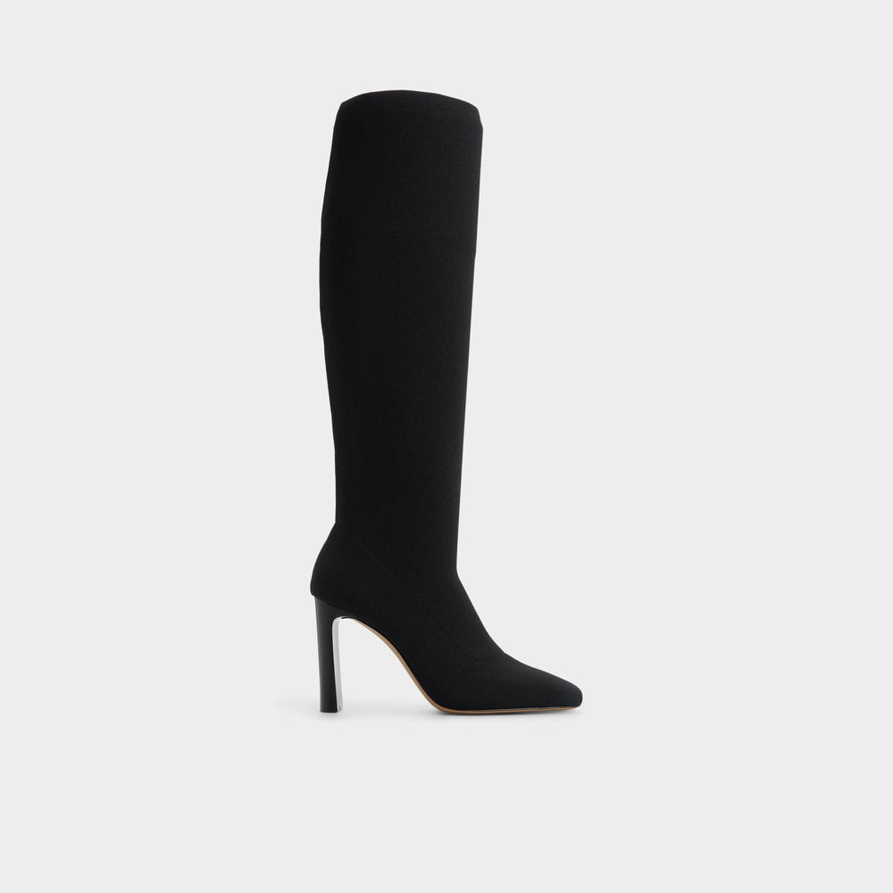 Aldo Lennora in Black - Knee-high boot, Stiletto heel Women