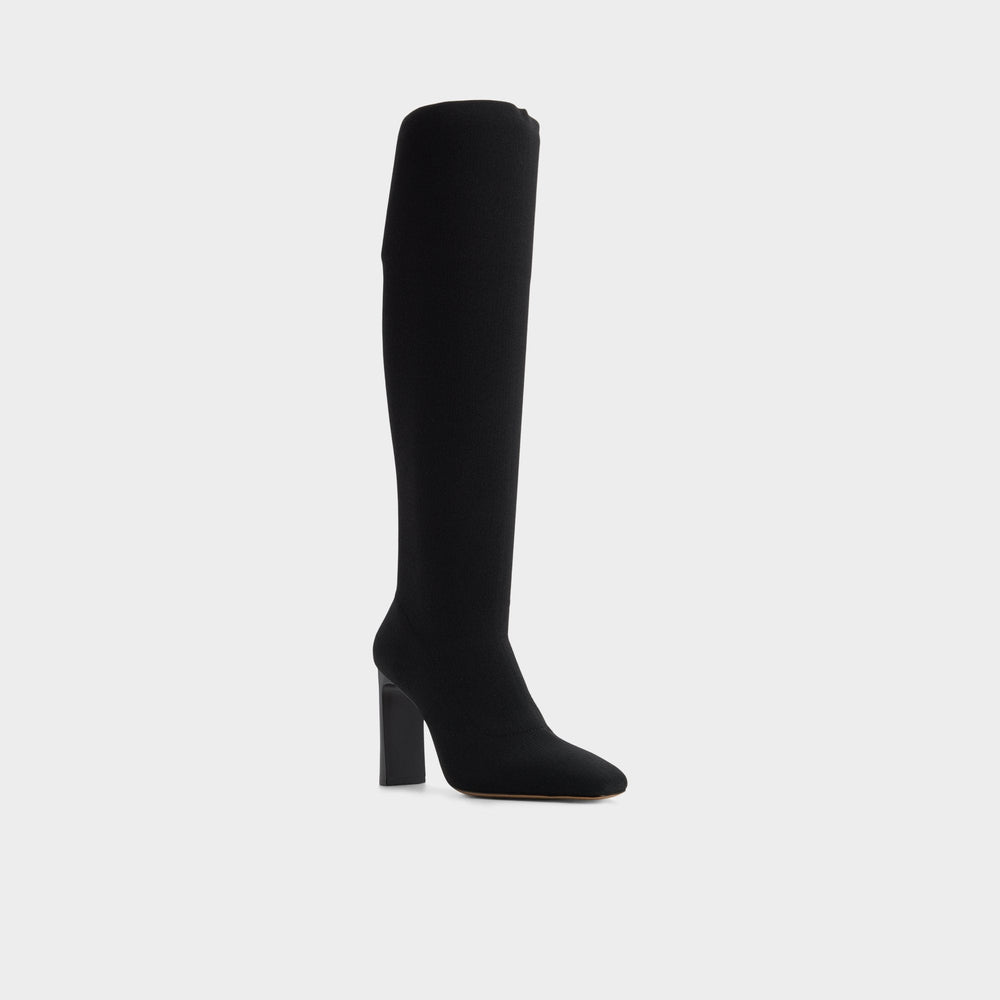 Aldo Lennora in Black - Knee-high boot, Stiletto heel Women