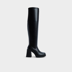 Aldo Maritza in Black - Over-the-knee boot, Platform Women