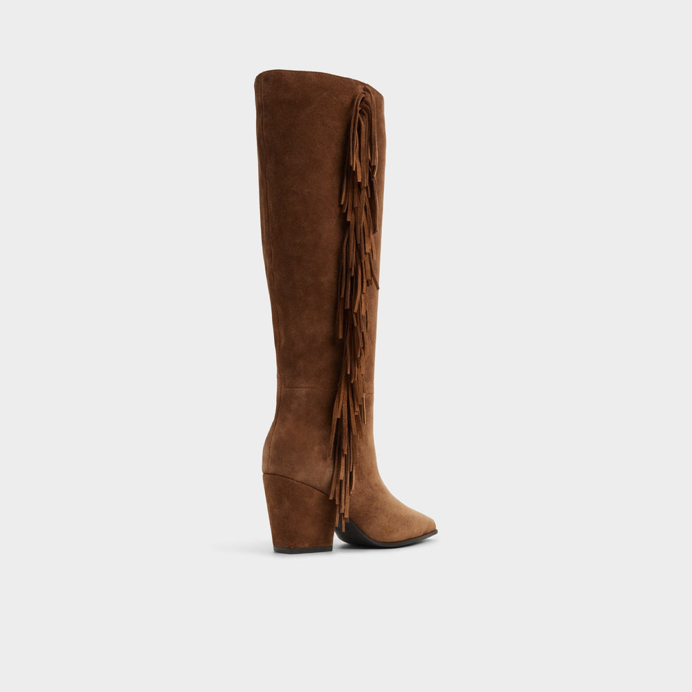 Aldo Kaelya in Dark Brown - Knee-high boot, Block heel Women