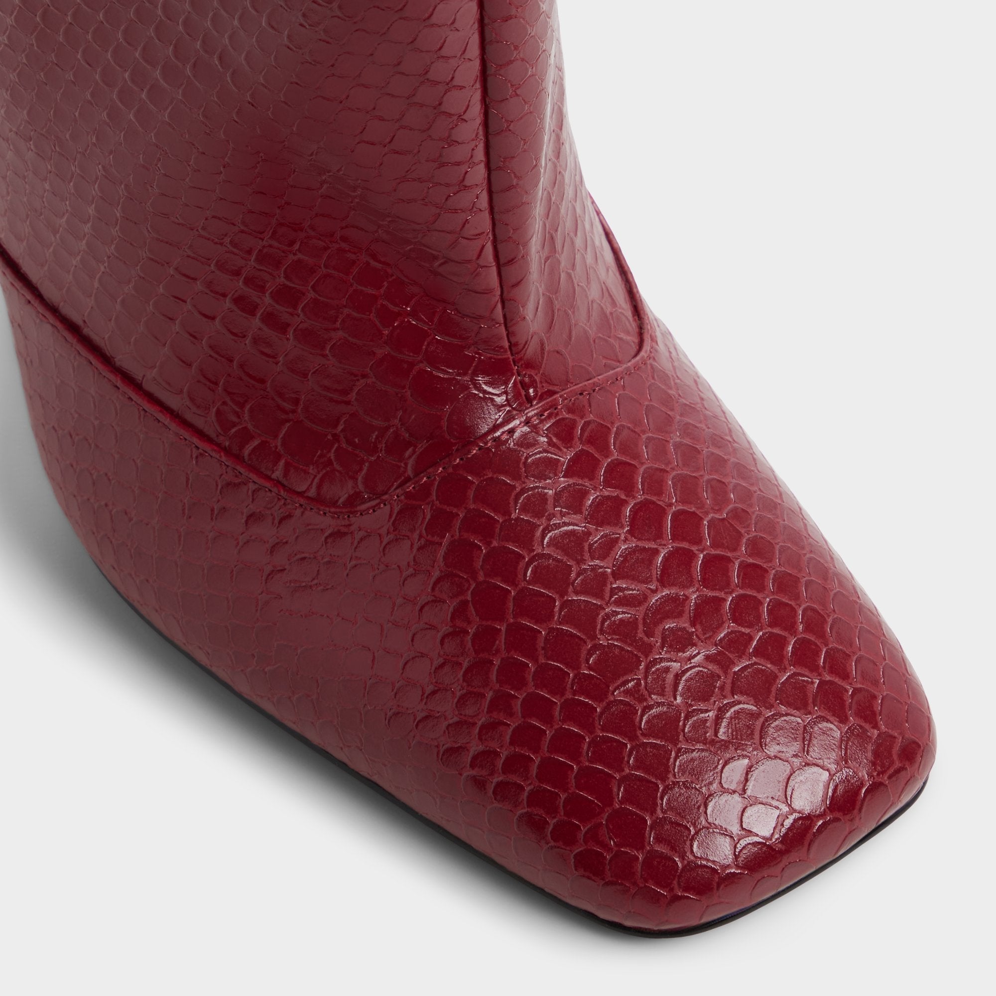 Aldo Aleena in Dark Red - Knee-high boot, Stiletto heel Women