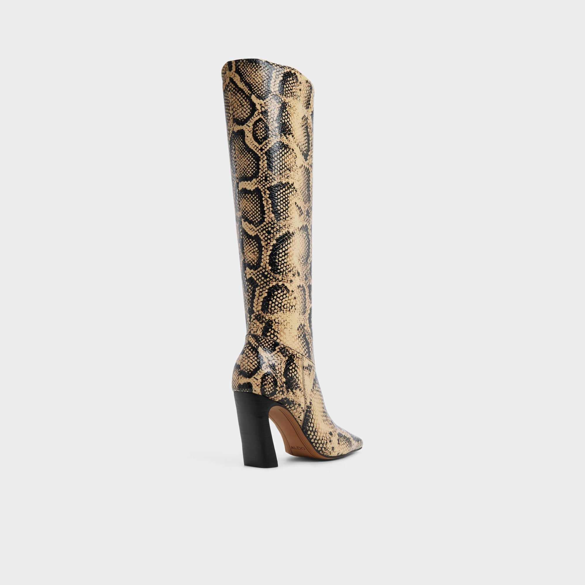 Aldo Vivienna in Brown Multi - Knee-high boot, Block heel Women