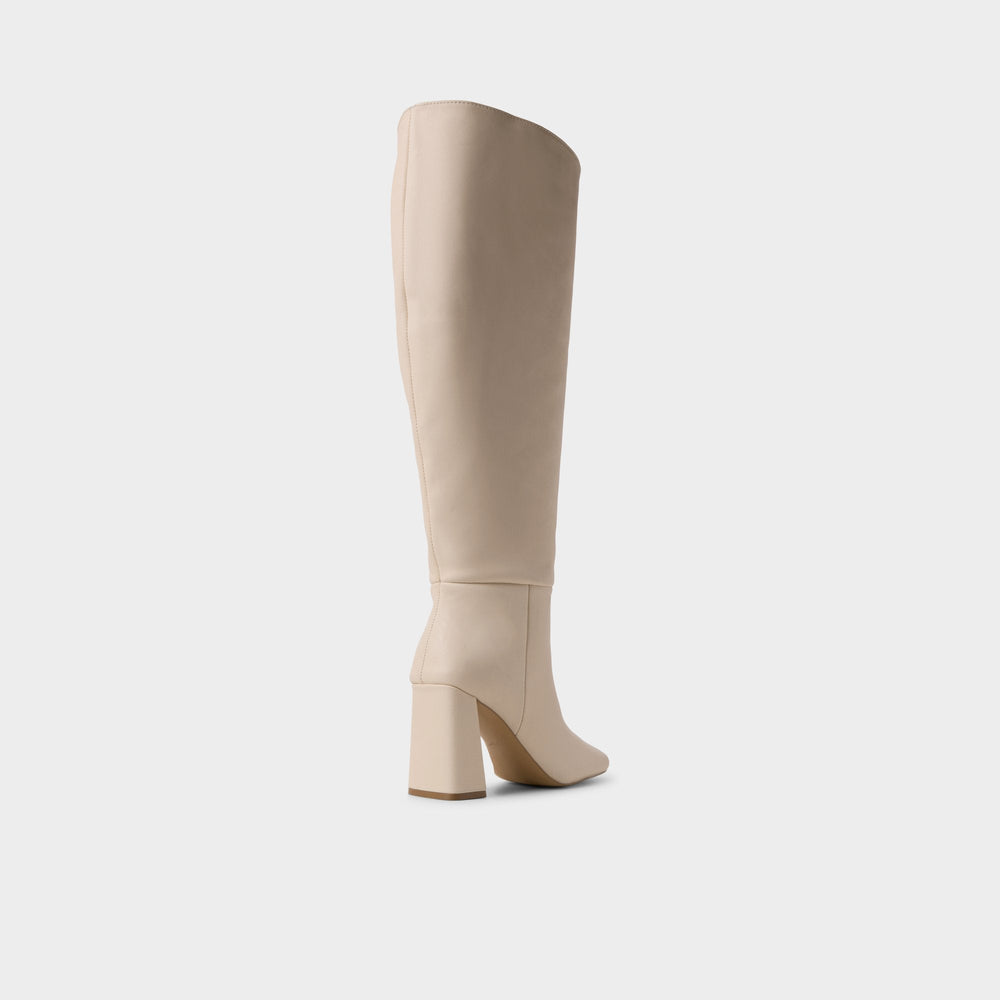 Aldo Helana in Wc Cream - Knee-high boot, Block heel Women