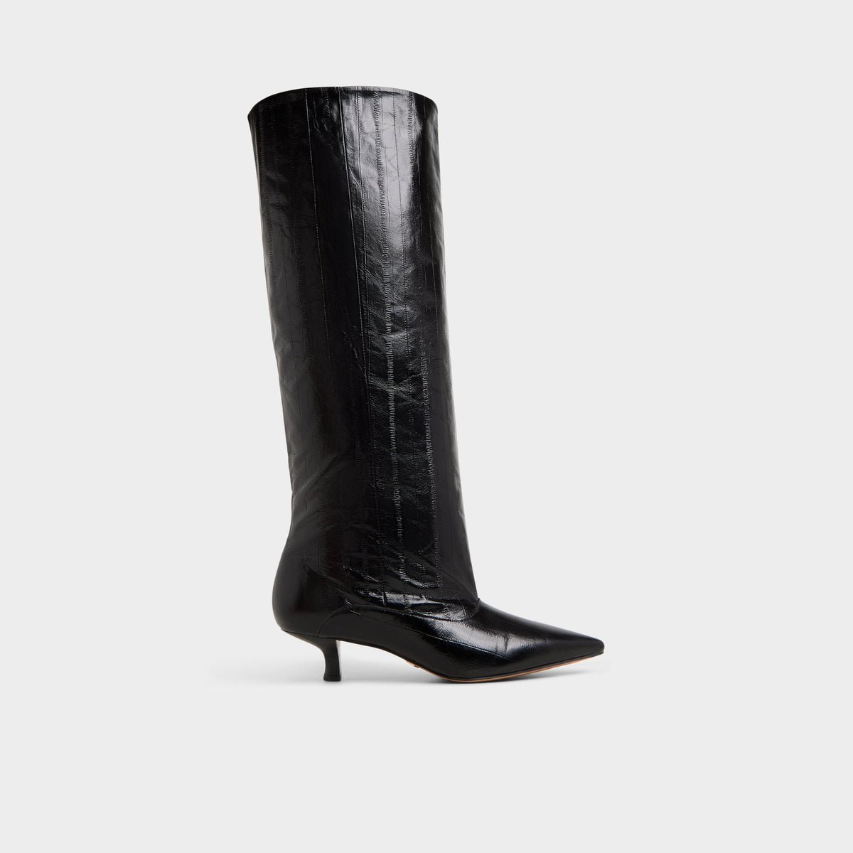 Aldo Everose in Black - Knee-high boot, Kitten heel Women